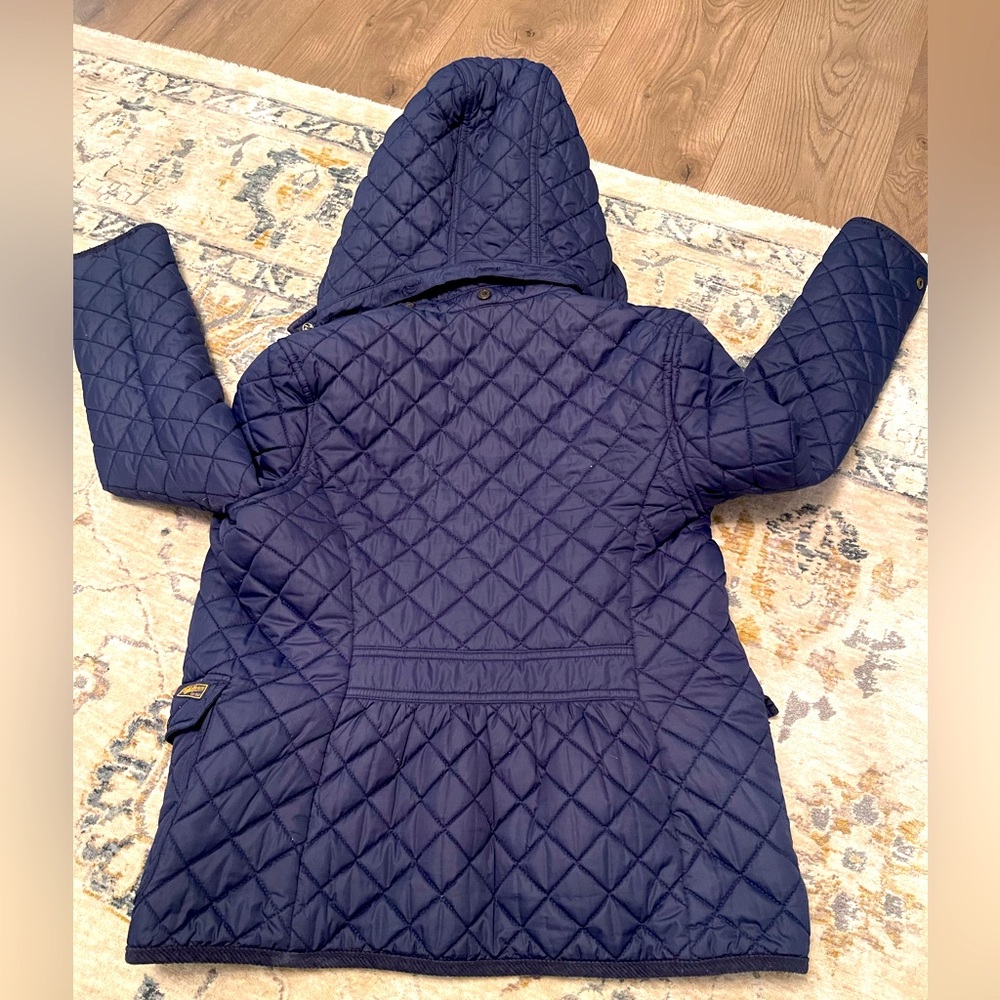 spring ralph lauren jacket size L (big girls)navy blue